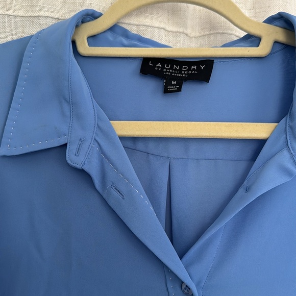 Blue button down - Picture 2 of 2